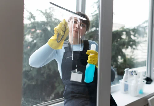 Nettoyage de vitres intérieures et extérieures à Plévin